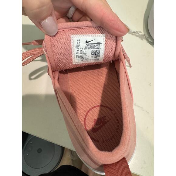 Nike Women's Court Vision Alta Casual Sneakers Size 9.5 Rust Pink - Worn Once - Picture 8 of 10